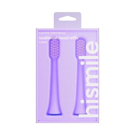 Hismile Toothbrush Replacement Heads Purple 2 st