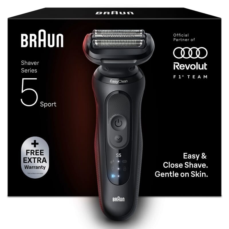 Braun Series 5 Elektrisk Rakapparat 52-N1000S Svart