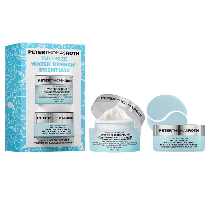 Peter Thomas Roth Gift Set Water Drench® Essentials Moisturizer and Eye Patch Set 50 ml + 60 Patches