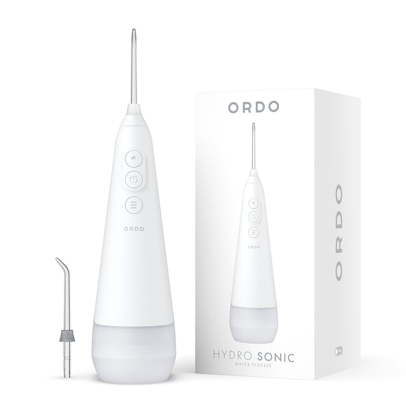Ordo Hydro Sonic+ Water Flosser Ice White