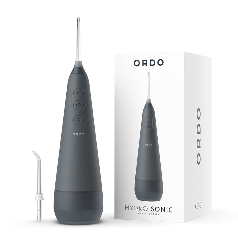 Ordo Hydro Sonic+ Water Flosser Charcoal Grey