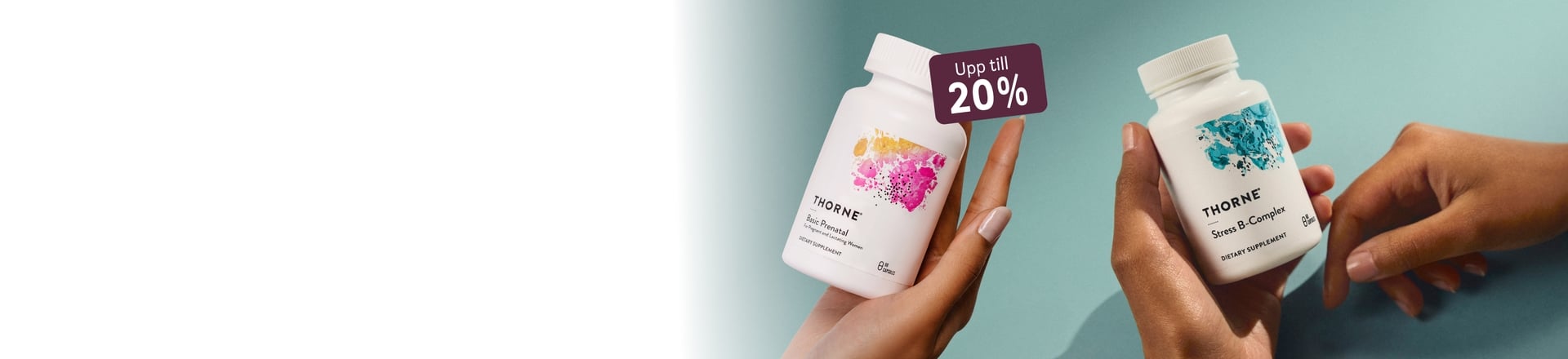 Upp till 20% på Thorne  