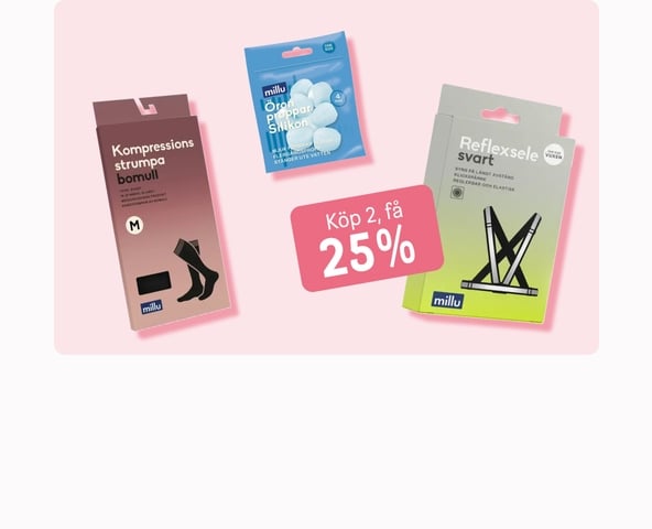 Köp 2, få 25% på Millu