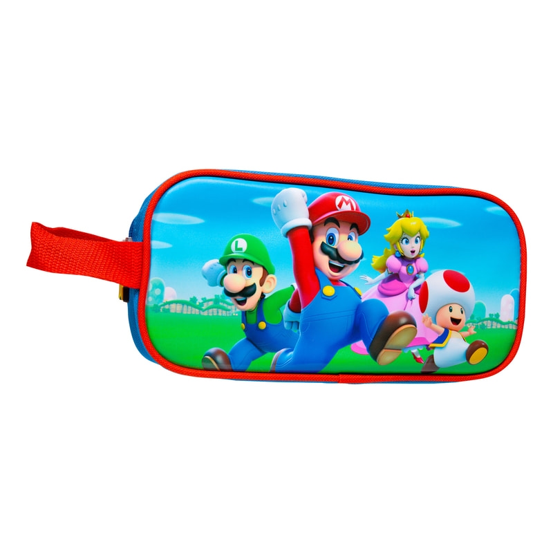 Depend Super Mario Toilet Bag with 2-in-1 Bubble Bath & Shampoo and Lip Balm
