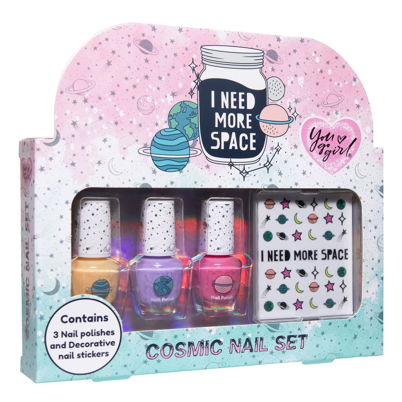 Depend I Need More Space Cosmic Nail Set