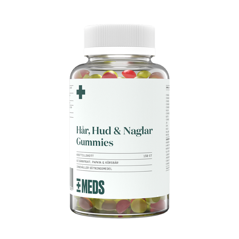 MEDS Hår, Hud & Naglar Gummies 150 st