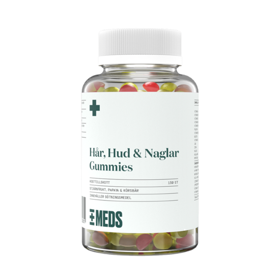 MEDS Hår, Hud & Naglar Gummies 150 st