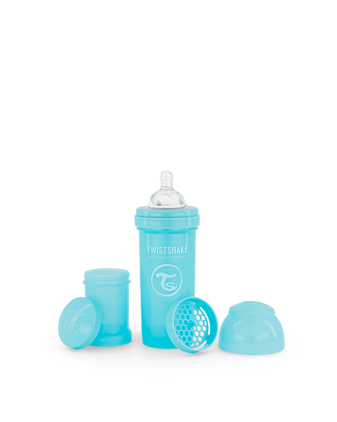 Twistshake Anti-Colic 260 ml Pastell Blå