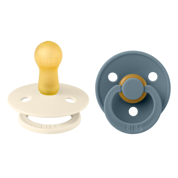 BIBS Colour Latex Size 2 Ivory/Petrol 2-pack