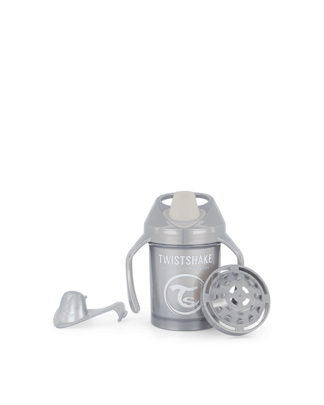 Twistshake Mini Cup Pearl Grey 4+m 230 ml