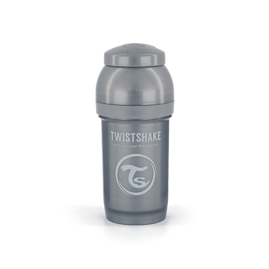 Twistshake Anti-Colic Pearl Grey 180 ml