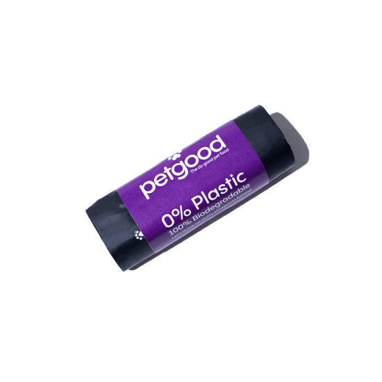 Petgood Komposterbara bajspåsar med handtag 30 st
