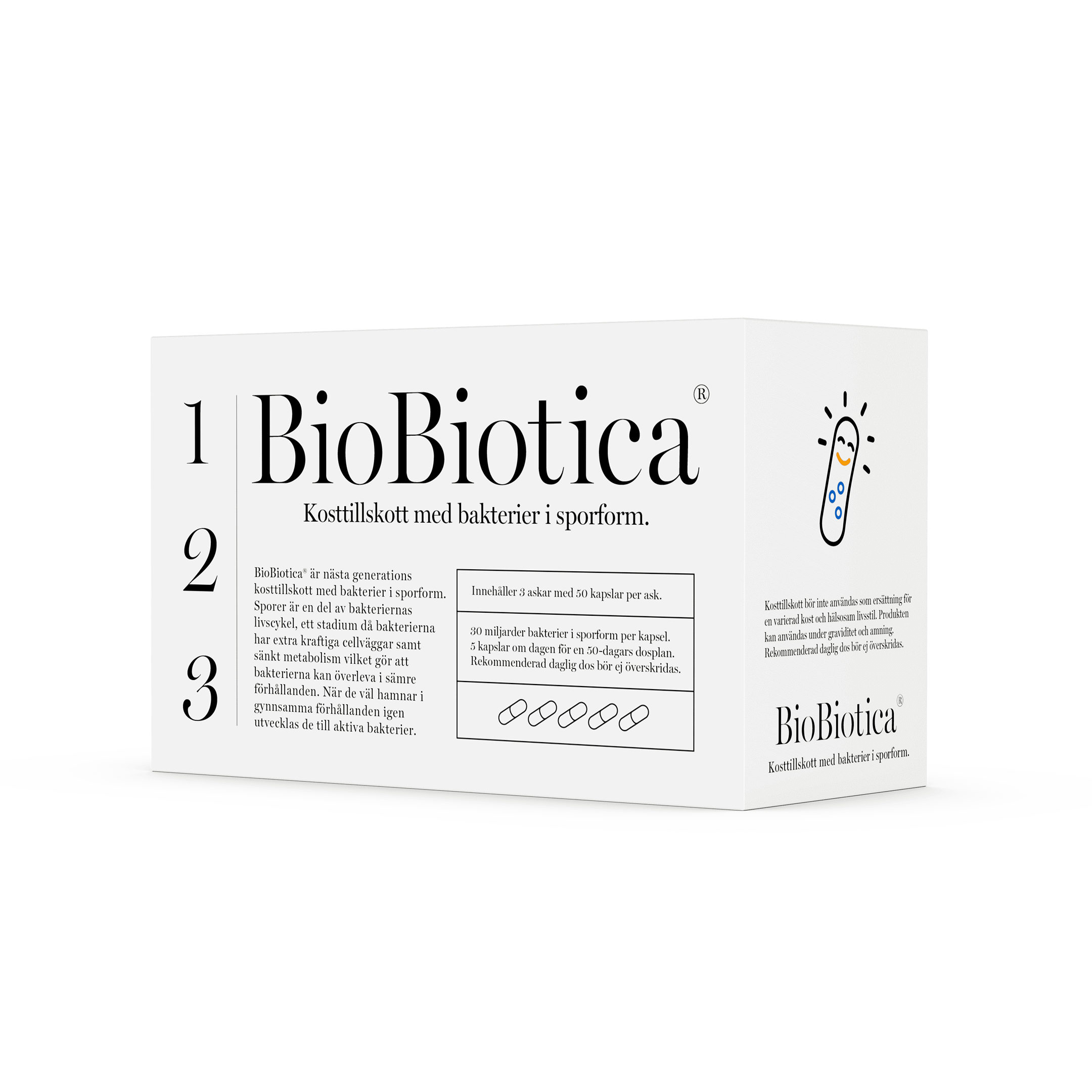 BioBiotica 123 150 kapslar