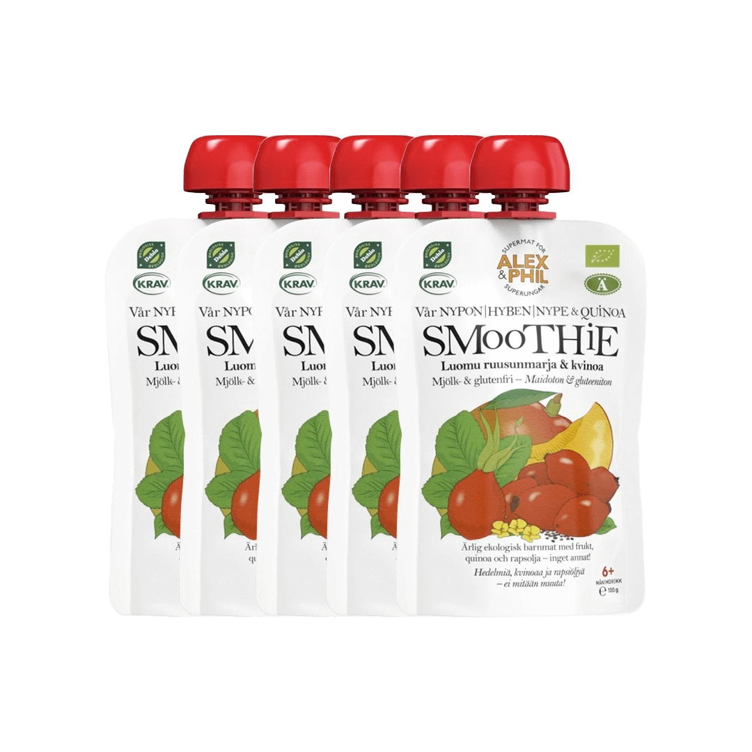 Alex&Phil Ekologiska Nypon- & Quinoa Smoothie 5-pack