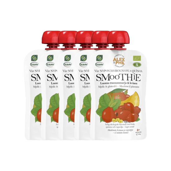 Alex&Phil Ekologiska Nypon- & Quinoa Smoothie 5-pack