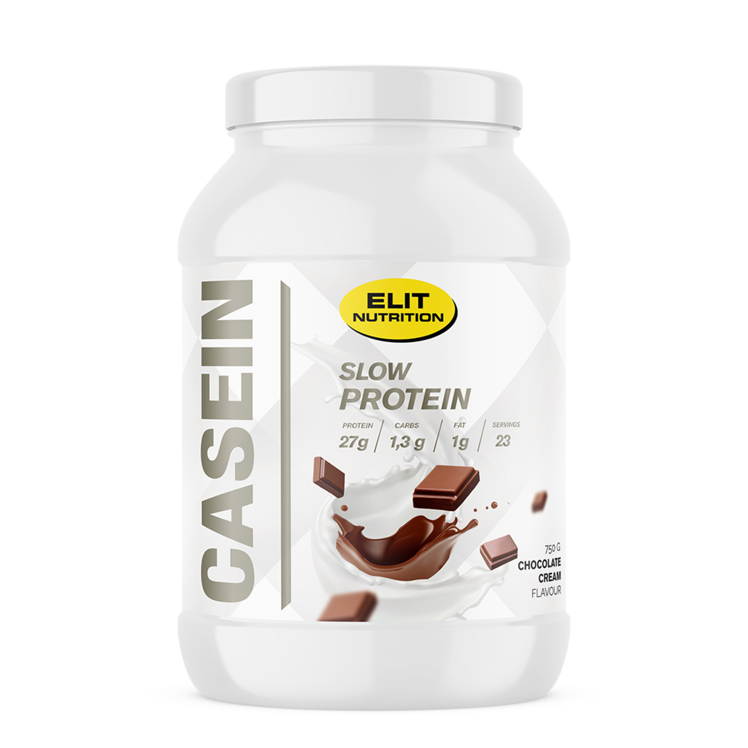 Alternativ bild 1 för Elit Nutrition Casein Chocolate Cream 750 g