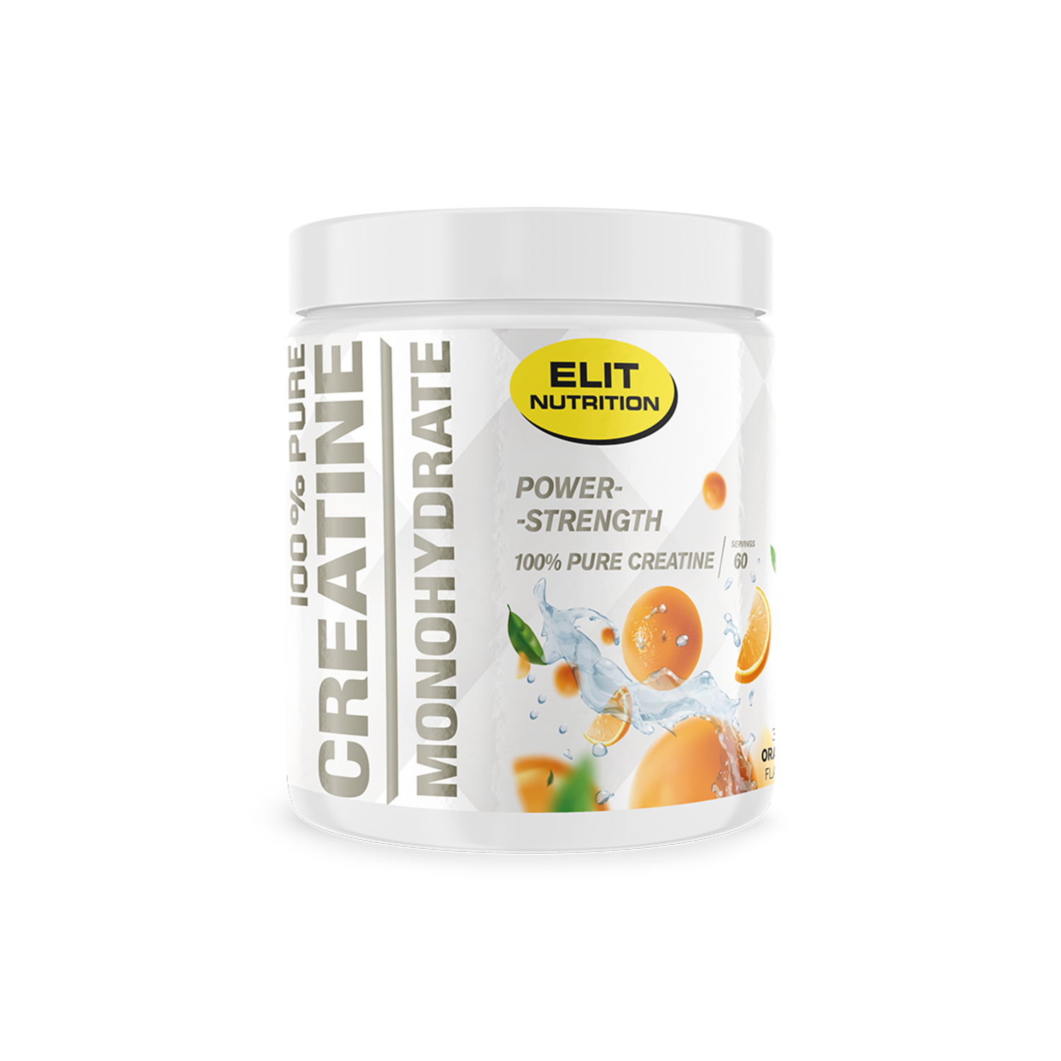 Alternativ bild 1 för Elit Nutrition 100% Pure Creatine Monohydrate Orange 300 g