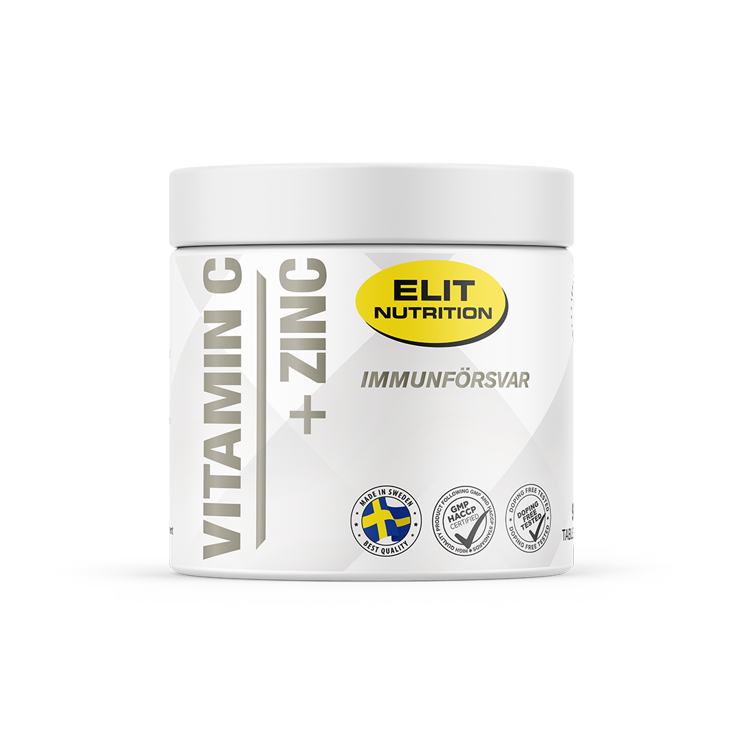 Elit Nutrition Vitamin C + Zinc 90 tabletter