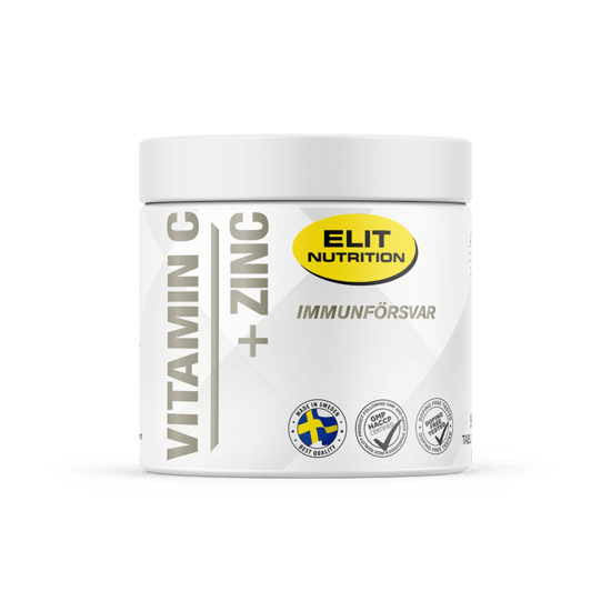 Elit Nutrition Vitamin C + Zinc 90 tabletter