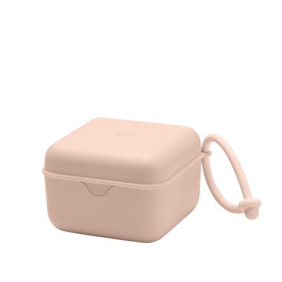 BIBS Pacifier Box Blush