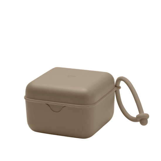 BIBS Pacifier Box Dark Oak