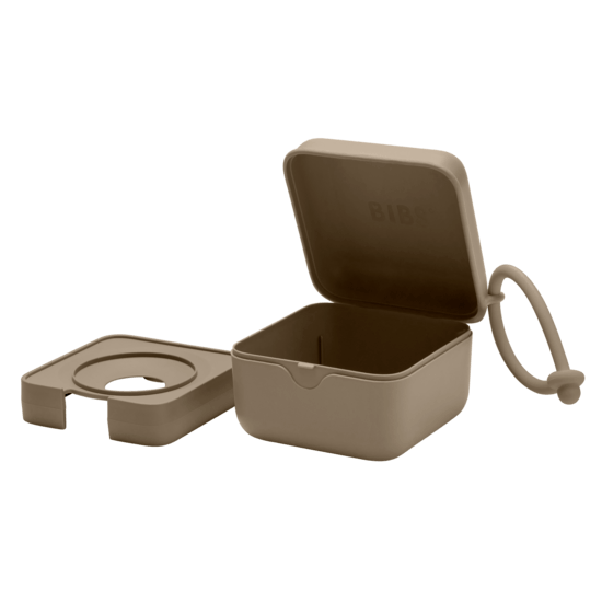 BIBS Pacifier Box Dark Oak