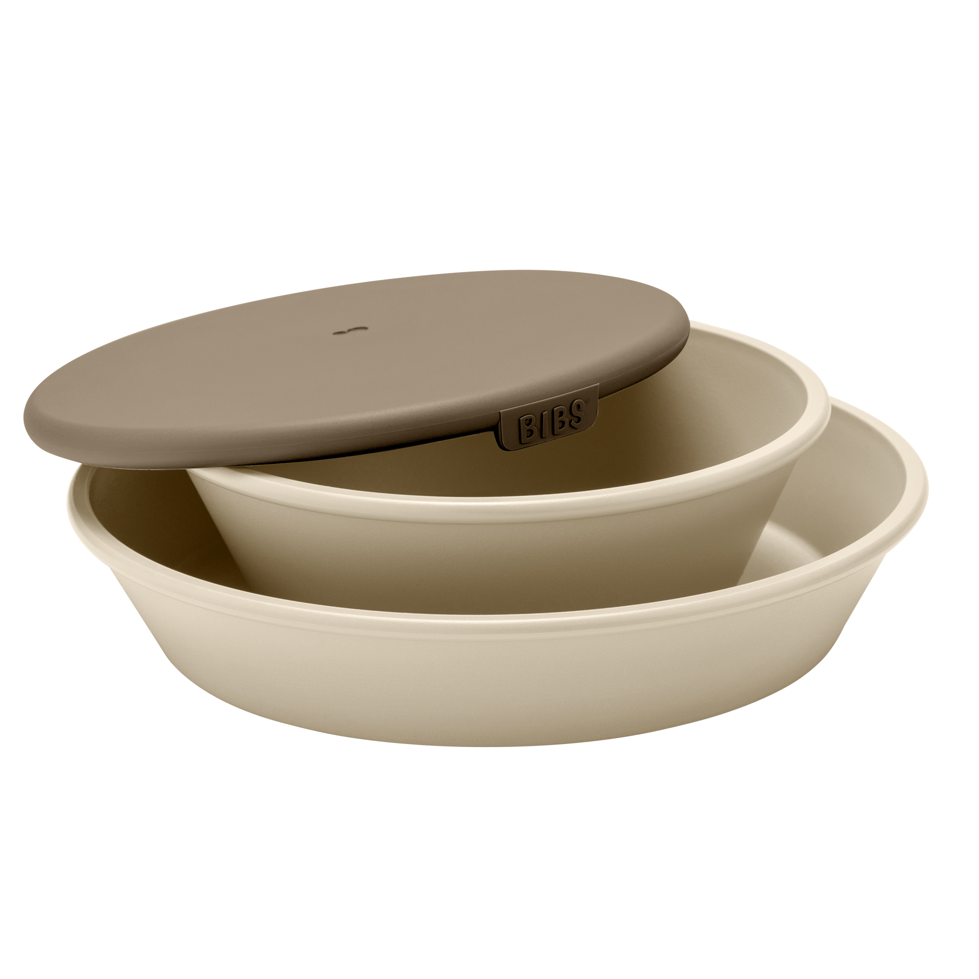BIBS Dinner Plate Set Vanilla