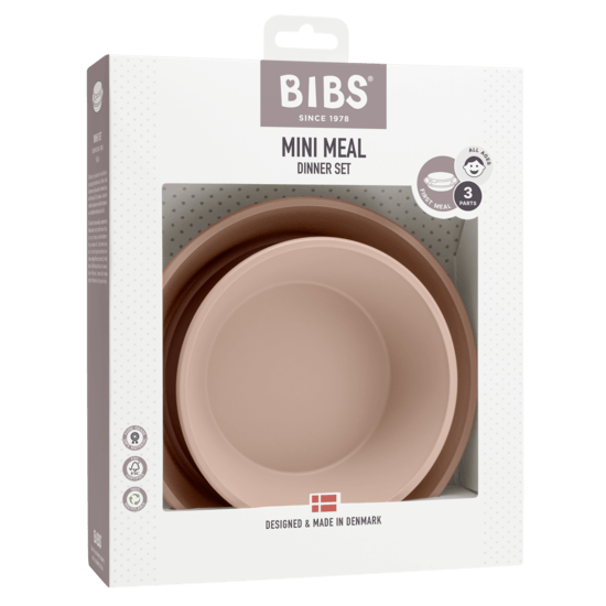BIBS Dinner Plate Set Blush