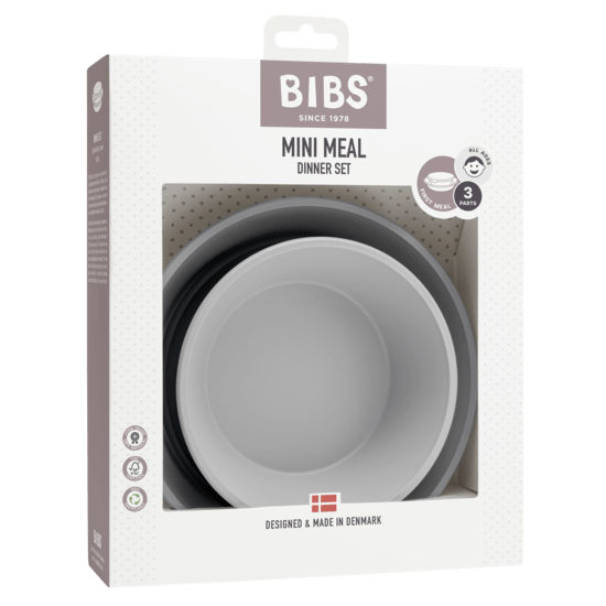 BIBS Dinner Plate Set Cloud
