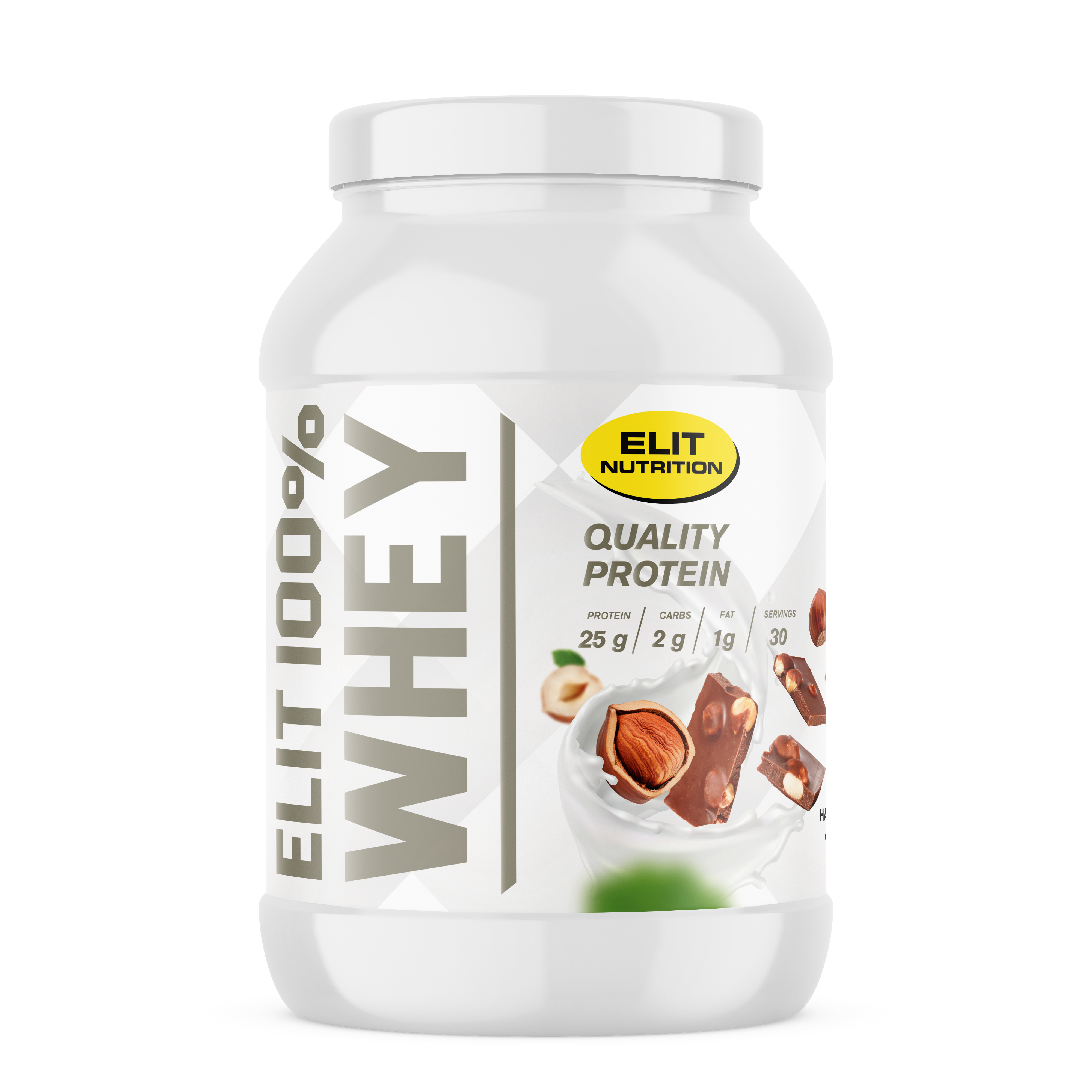 Elit Nutrition 100% Whey Protein Hazelnut & Nougat 900 g