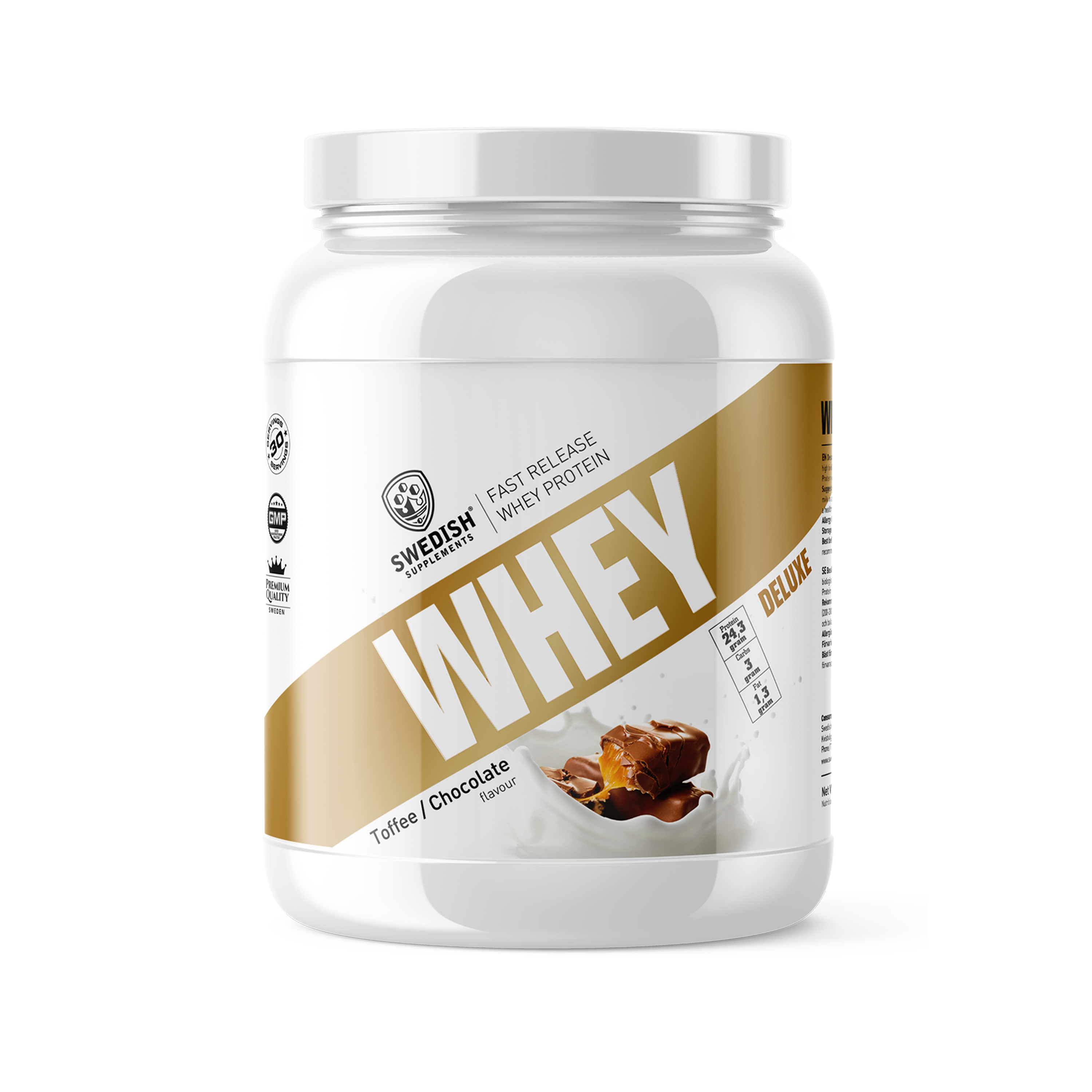 Swedish Supplements Whey Protein Chocolate Fudge 1000 g