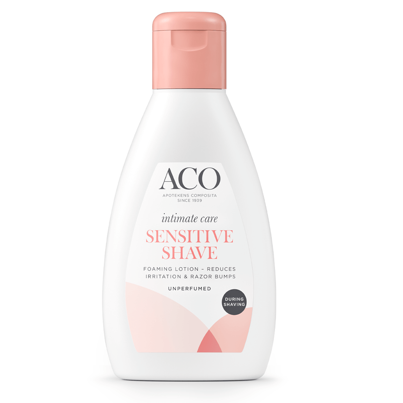 Köp 2 få 30% | ACO Intimate Care Sensitive Shave Intimrakning Lotion 200 ml