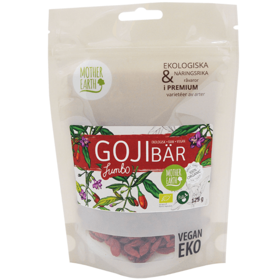 Mother Earth Gojibär Jumbo Premium ME EKO 125 g