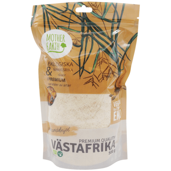 Mother Earth Jordmandelmjöl Premium ME RAW&EKO 500 g
