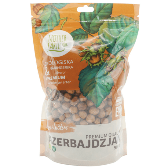 Mother Earth Hasselnötter Premium ME EKO 500 g