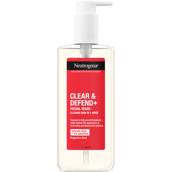 Neutrogena Clear & Defend plus Facial Wash 200 ml