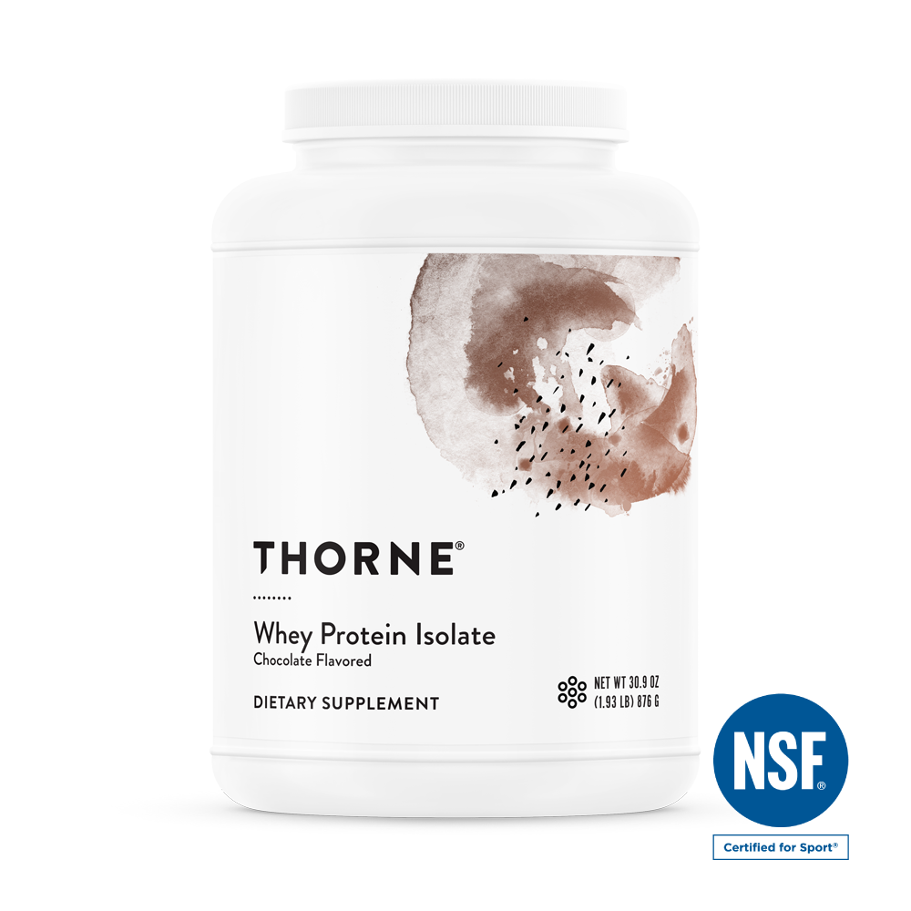 Thorne Whey Protein Isolate Choklad NSF 876 g