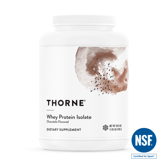 Thorne Whey Protein Isolate Choklad NSF 876 g