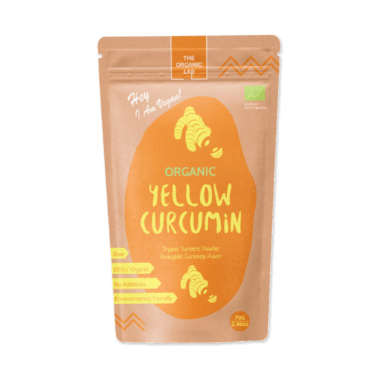 The Organic Labs Curcumi Från Gurkmeja pulver EKO 70 g