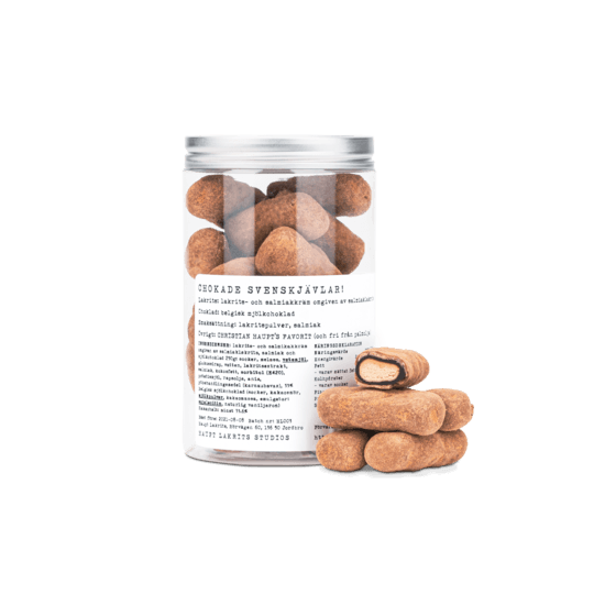 Haupt Lakrits Chokade Svenskjävlar 250 g