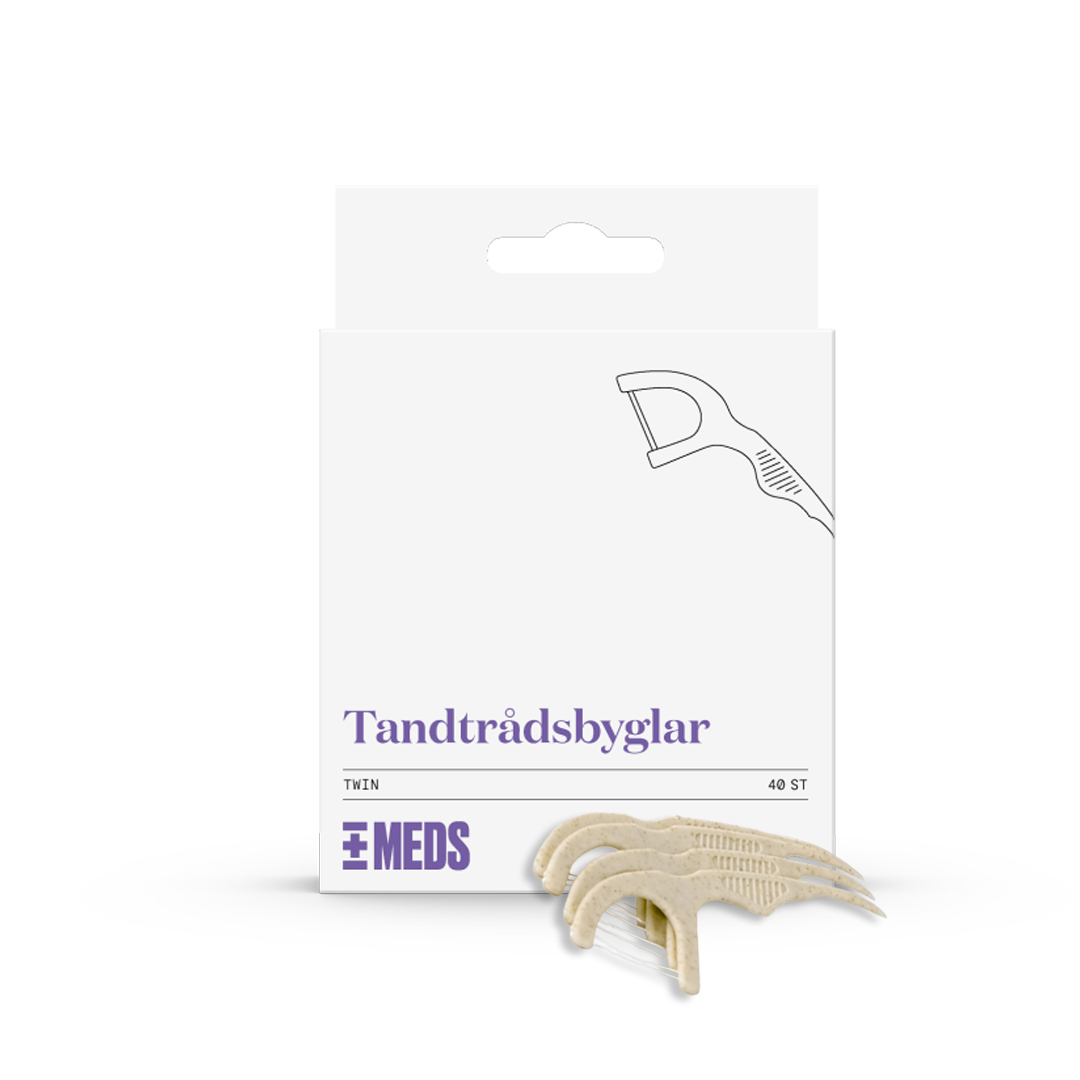 MEDS Tandtrådsbyglar Twin 40 st