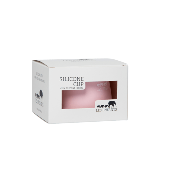 Les Enfants Silicone Cup Pink