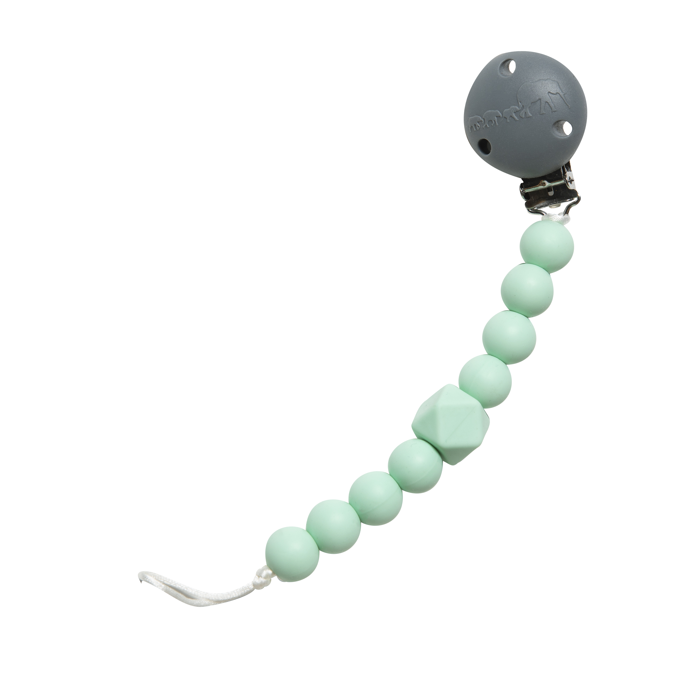 Les Enfants Pacifier holder Green