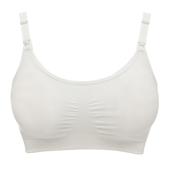 Medela 3-i-1 amnings- och pumpnings-BH vit XL