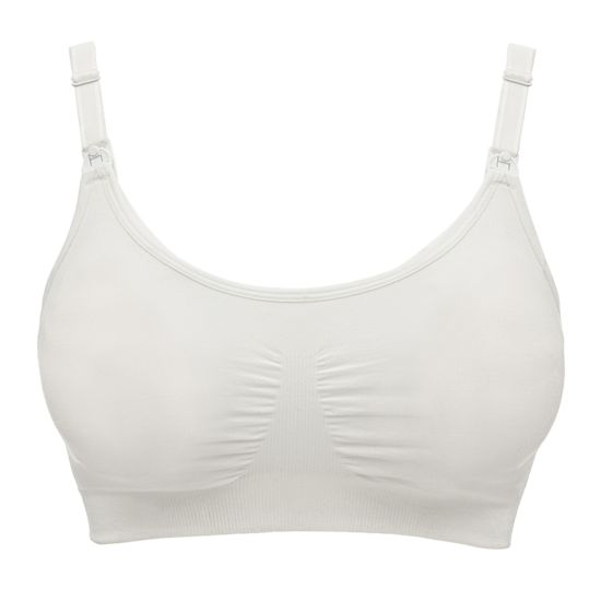 Medela 3-i-1 amnings- och pumpnings-BH vit M