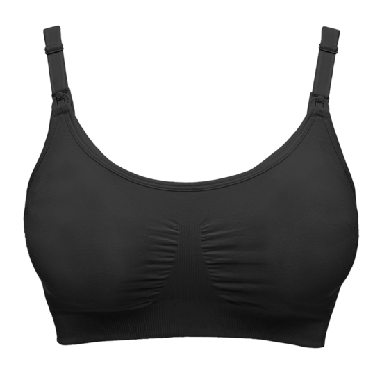Medela 3-i-1 amnings- och pumpnings-BH svart XL