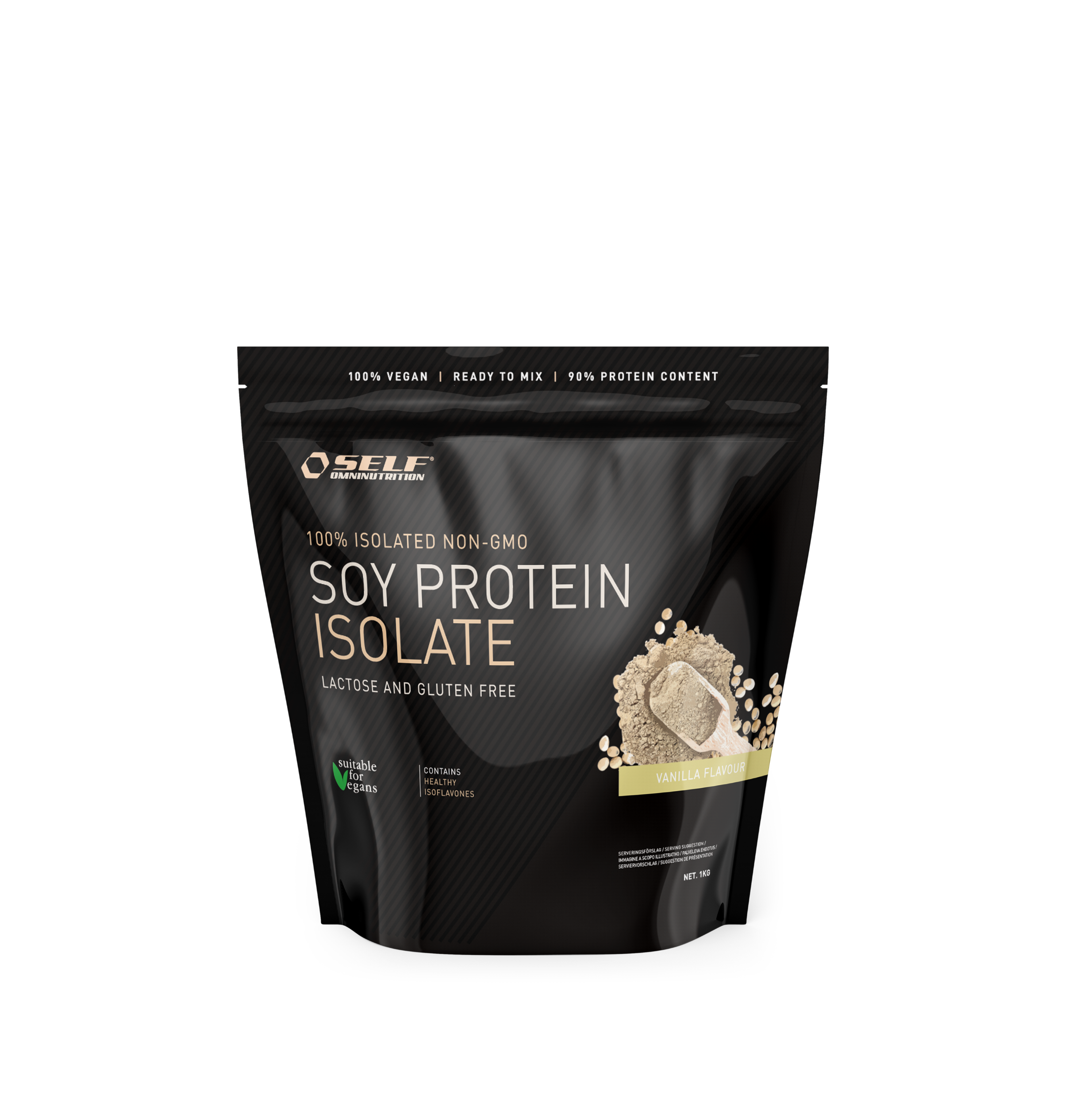 Self Omninutrition Soy Protein 1 kg Vanilla