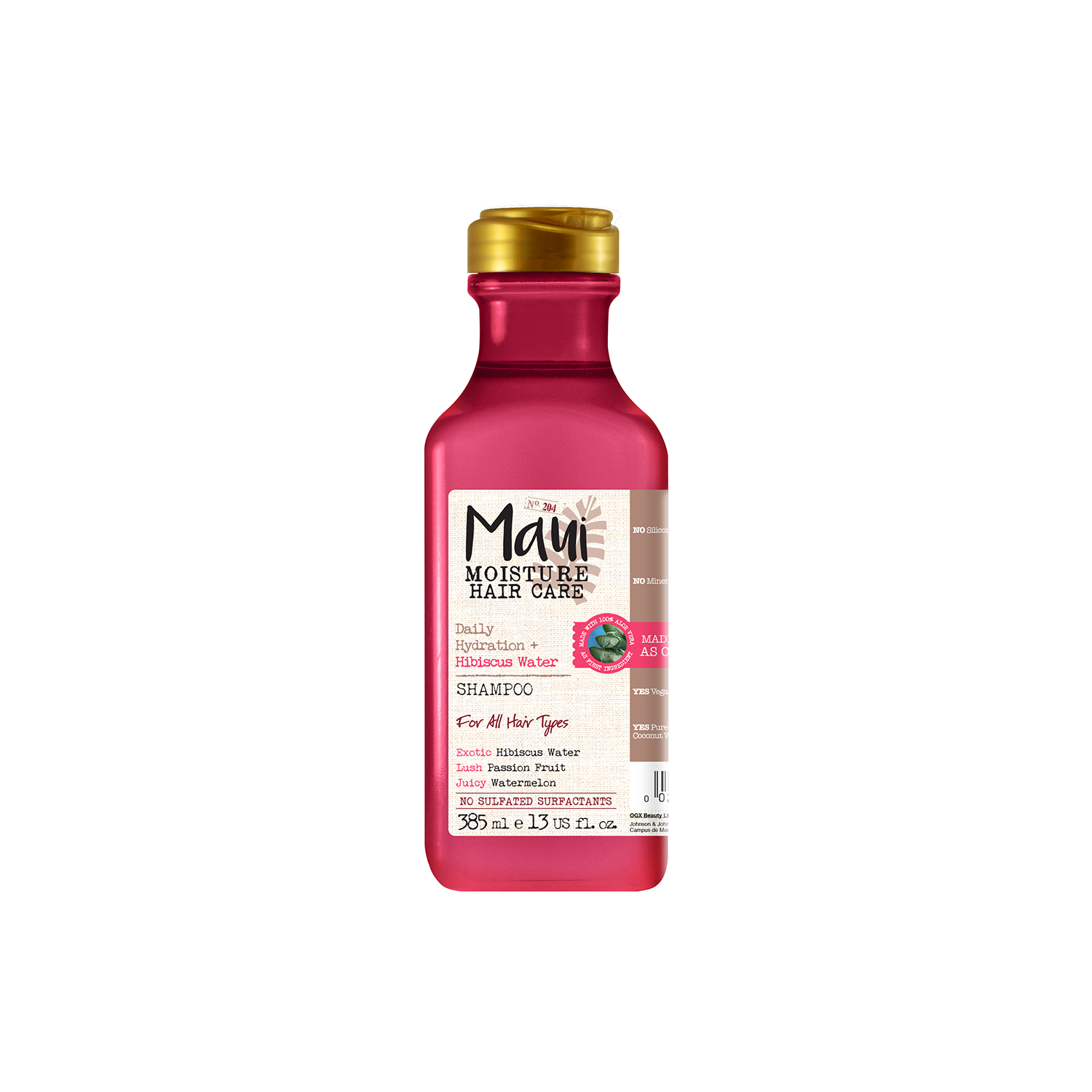 Maui Moisture Hibiscus Water Schampo 385 ml