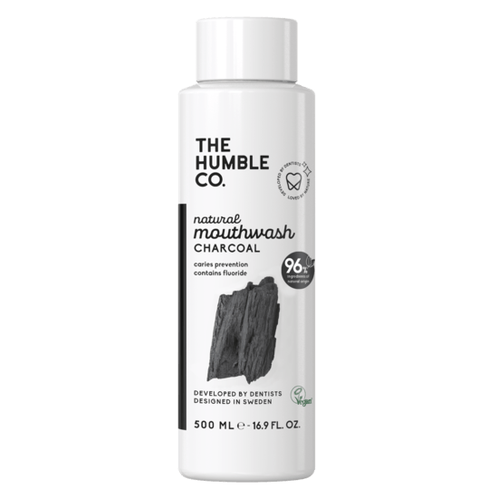 Humble Natural Mouthwash Charcoal 500 ml