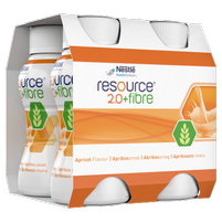 Resource 2.0+FIBRE Aprikos 4 x 200 ml